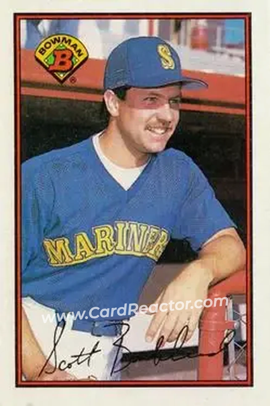 1989 Bowman #203 - Scott Bankhead - Seattle Mariners - Front