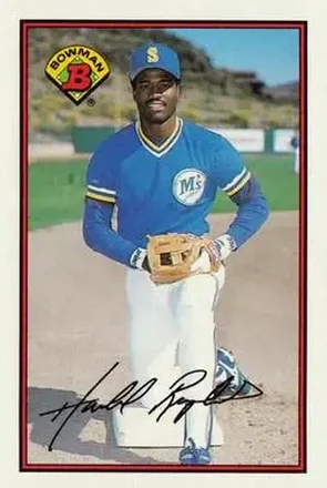 1989 Bowman #210 - Harold Reynolds - Seattle Mariners