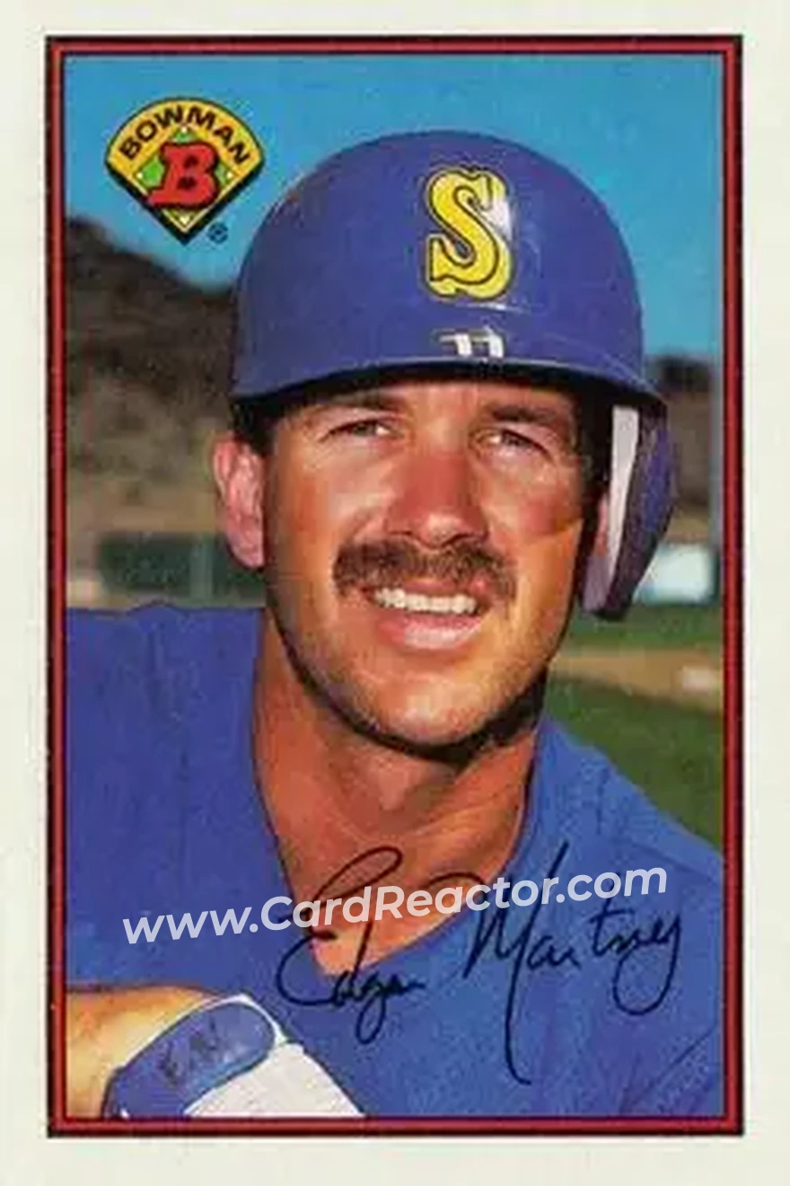 1989 Bowman #216 - Edgar Martinez - Seattle Mariners - Front 1989 Bowman #216 - Edgar Martinez - Seattle Mariners - Front