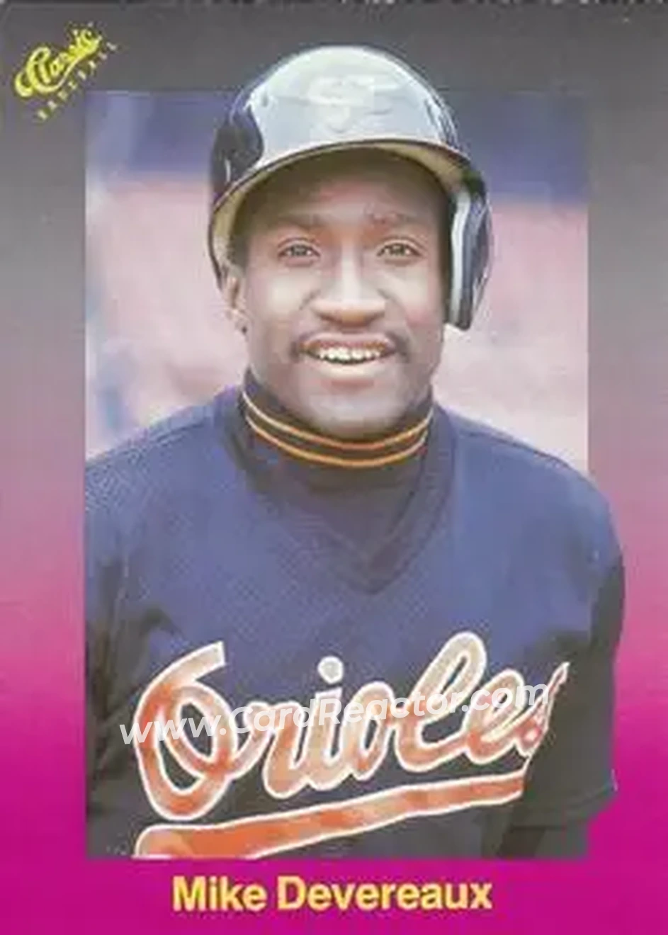 1989 Classic #181 - Mike Devereaux - Baltimore Orioles - Front 1989 Classic #181 - Mike Devereaux - Baltimore Orioles - Front