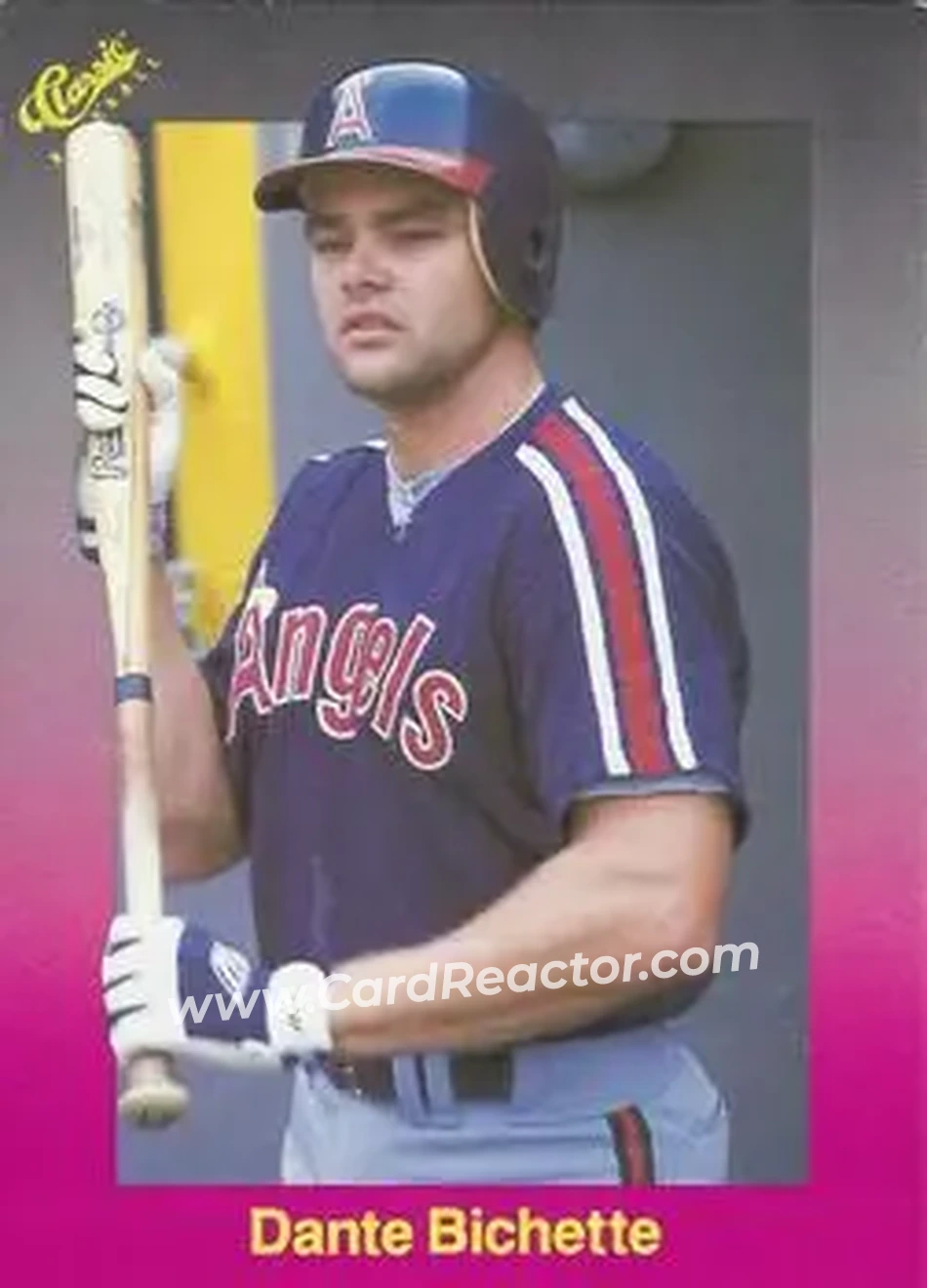 1989 Classic #199 - Dante Bichette - California Angels - Front