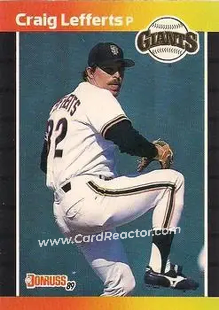 1989 Donruss #59 - Craig Lefferts - San Francisco Giants - Front