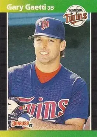 1989 Donruss #64 - Gary Gaetti - Minnesota Twins