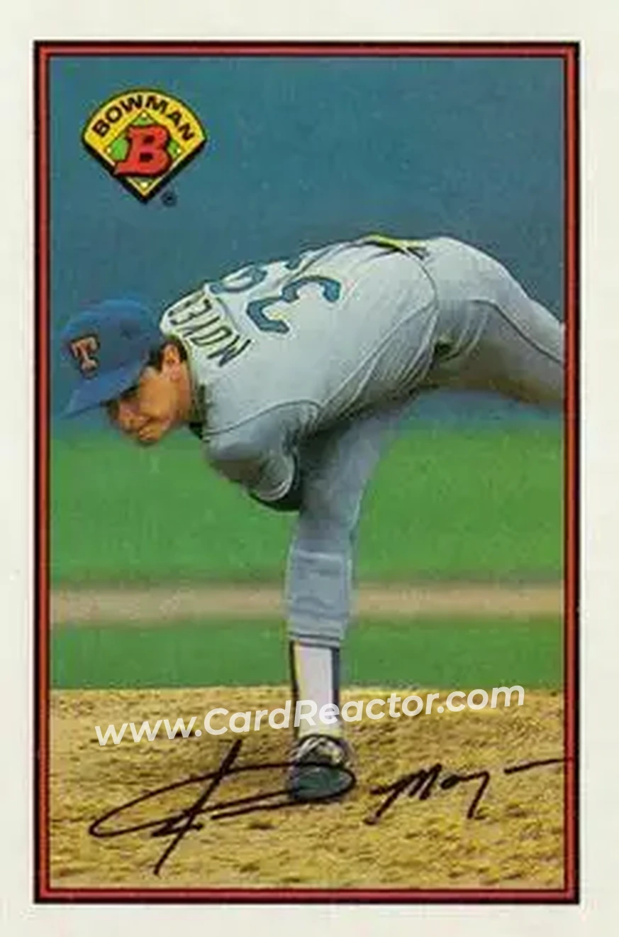 1989 Bowman #223 - Jamie Moyer - Texas Rangers - Front