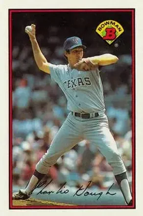 1989 Bowman #224 - Charlie Hough - Texas Rangers 1989 Bowman #224 - Charlie Hough - Texas Rangers