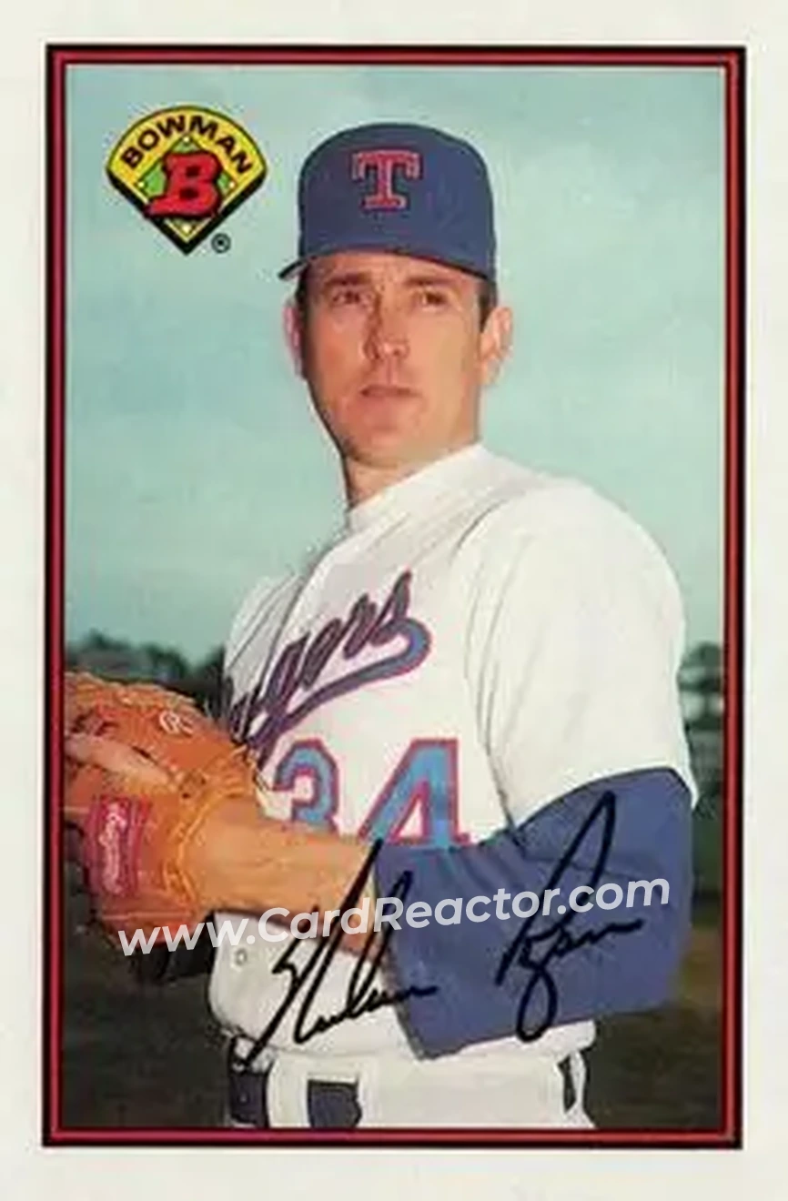 1989 Bowman #225 - Nolan Ryan - Texas Rangers - Front