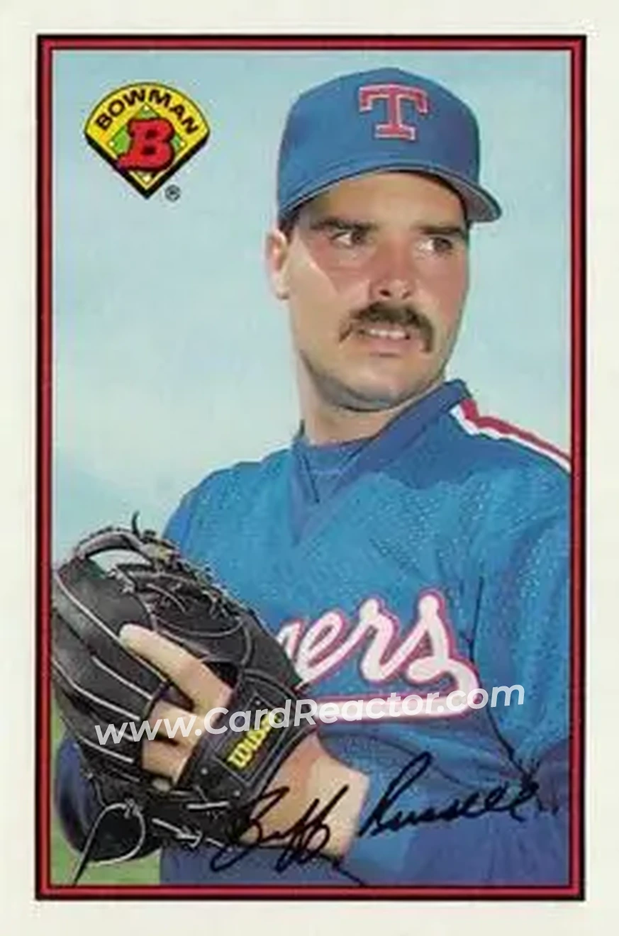 1989 Bowman #226 - Jeff Russell - Texas Rangers - Front