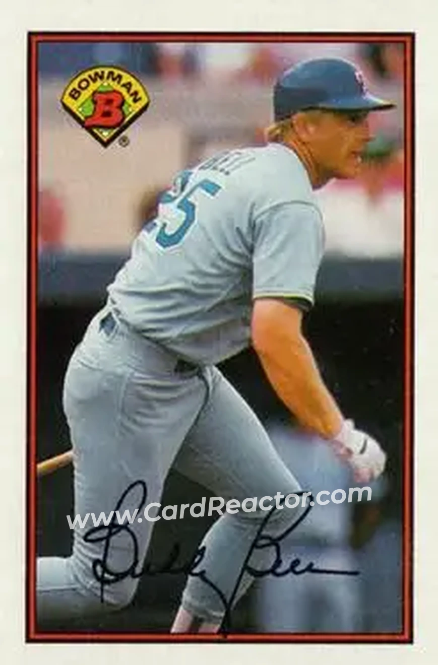 1989 Bowman #229 - Buddy Bell - Texas Rangers - Front