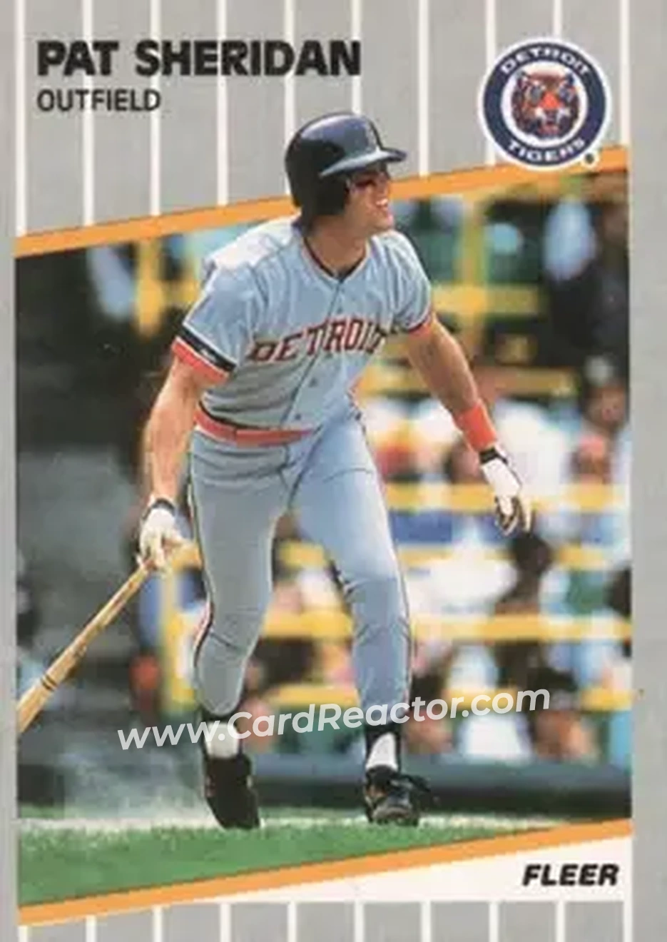 1989 Fleer #146 - Pat Sheridan - Detroit Tigers - Front 1989 Fleer #146 - Pat Sheridan - Detroit Tigers - Front
