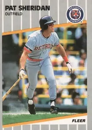1989 Fleer #146 - Pat Sheridan - Detroit Tigers