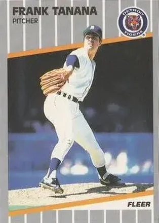 1989 Fleer #147 - Frank Tanana - Detroit Tigers 1989 Fleer #147 - Frank Tanana - Detroit Tigers
