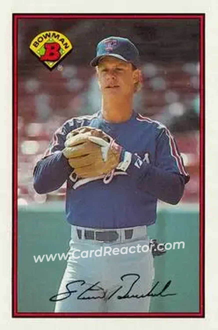 1989 Bowman #232 - Steve Buechele - Texas Rangers - Front 1989 Bowman #232 - Steve Buechele - Texas Rangers - Front