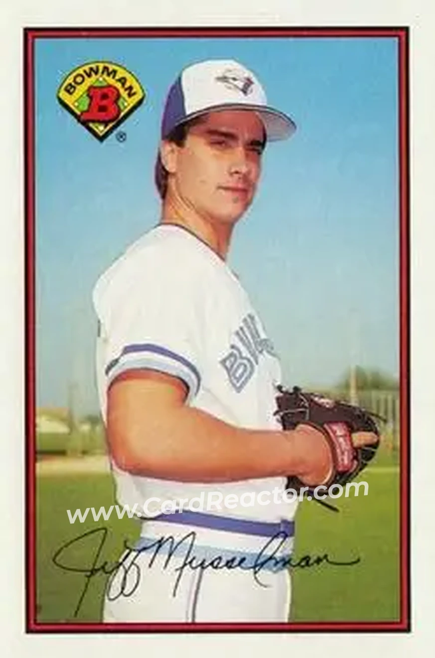 1989 Bowman #240 - Jeff Musselman - Toronto Blue Jays