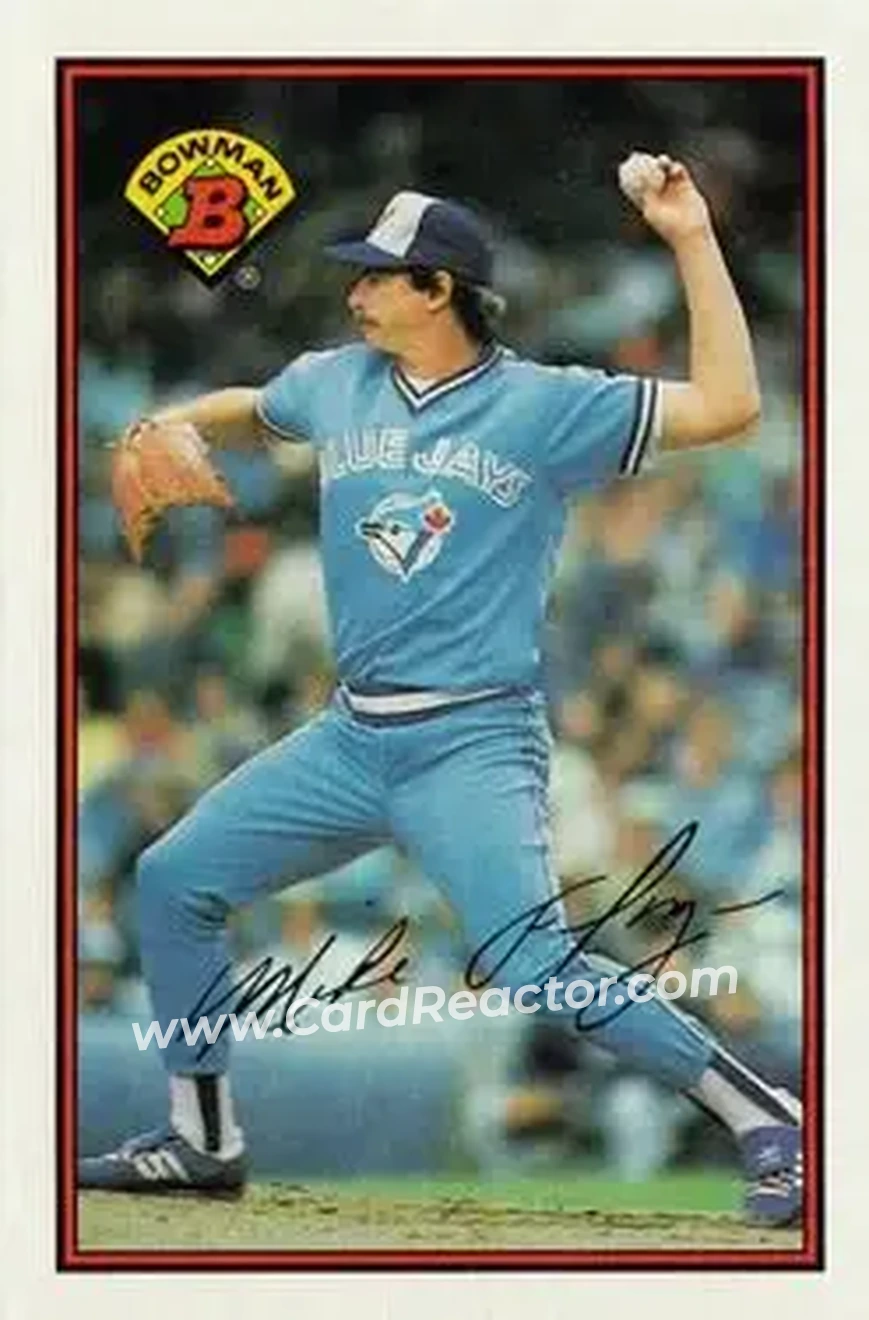 1989 Bowman #241 - Mike Flanagan - Toronto Blue Jays - Front