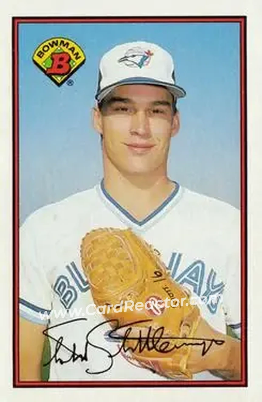 1989 Bowman #242 - Todd Stottlemyre - Toronto Blue Jays - Front 1989 Bowman #242 - Todd Stottlemyre - Toronto Blue Jays - Front