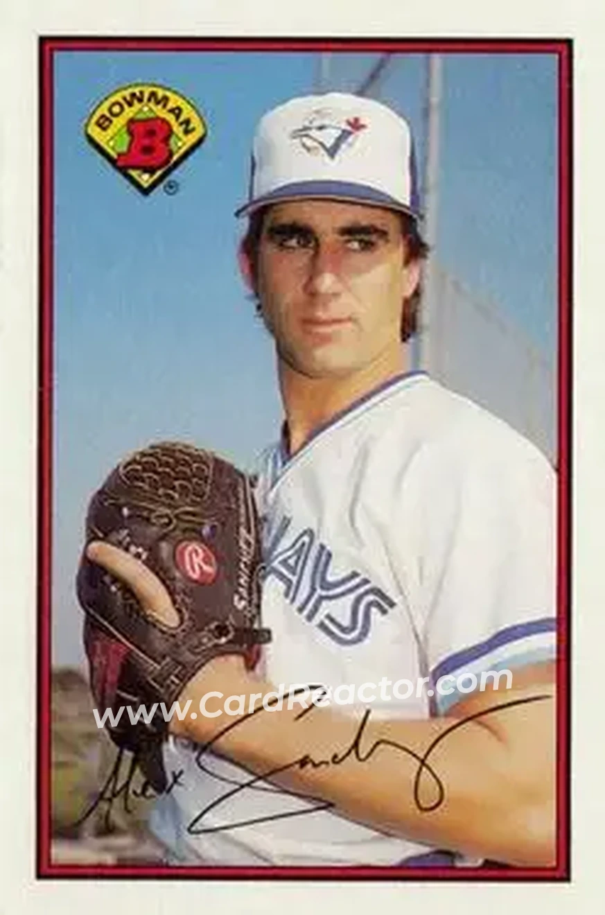 1989 Bowman #245 - Alex Sanchez - Toronto Blue Jays - Front
