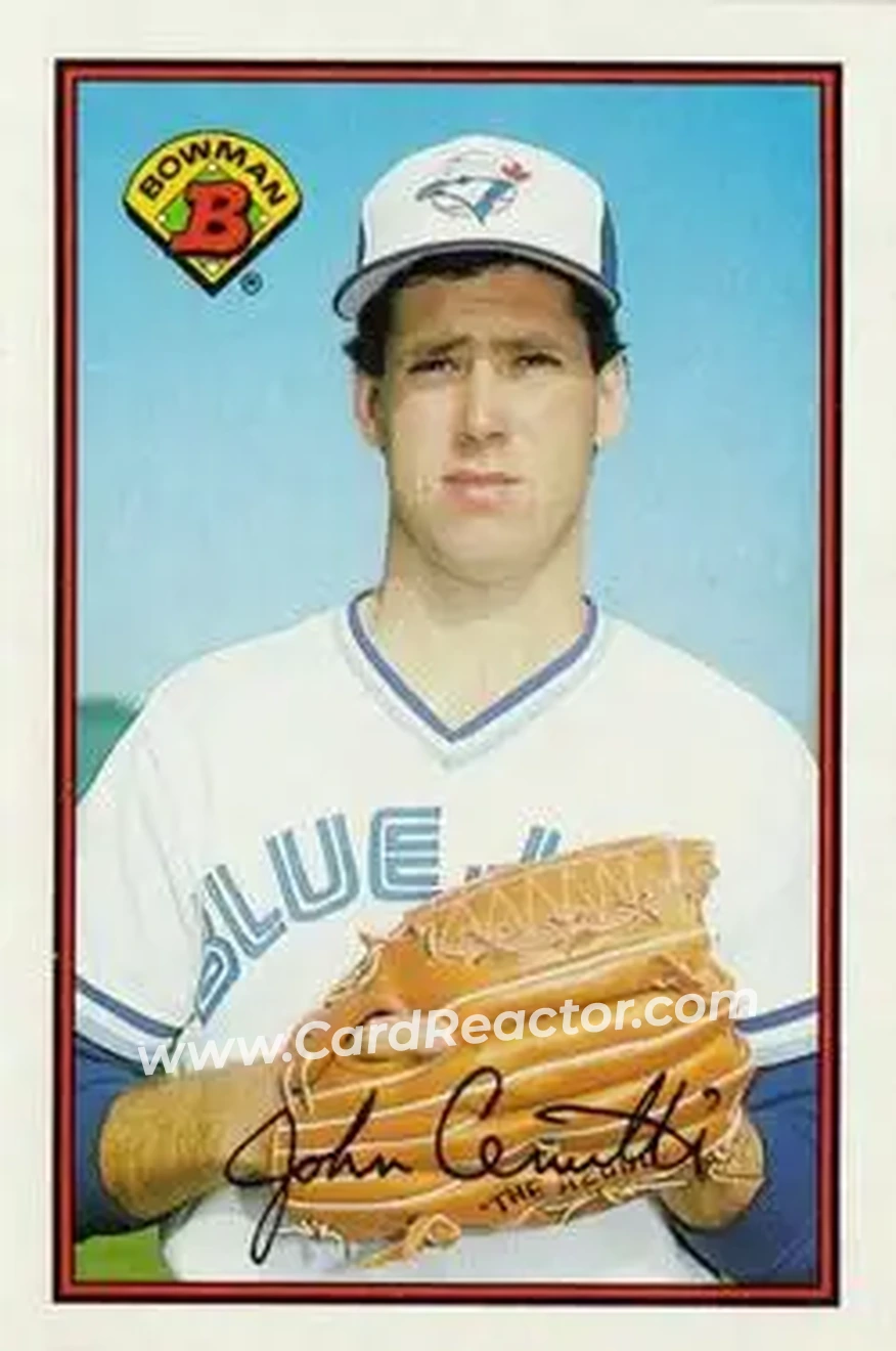 1989 Bowman #247 - John Cerutti - Toronto Blue Jays - Front