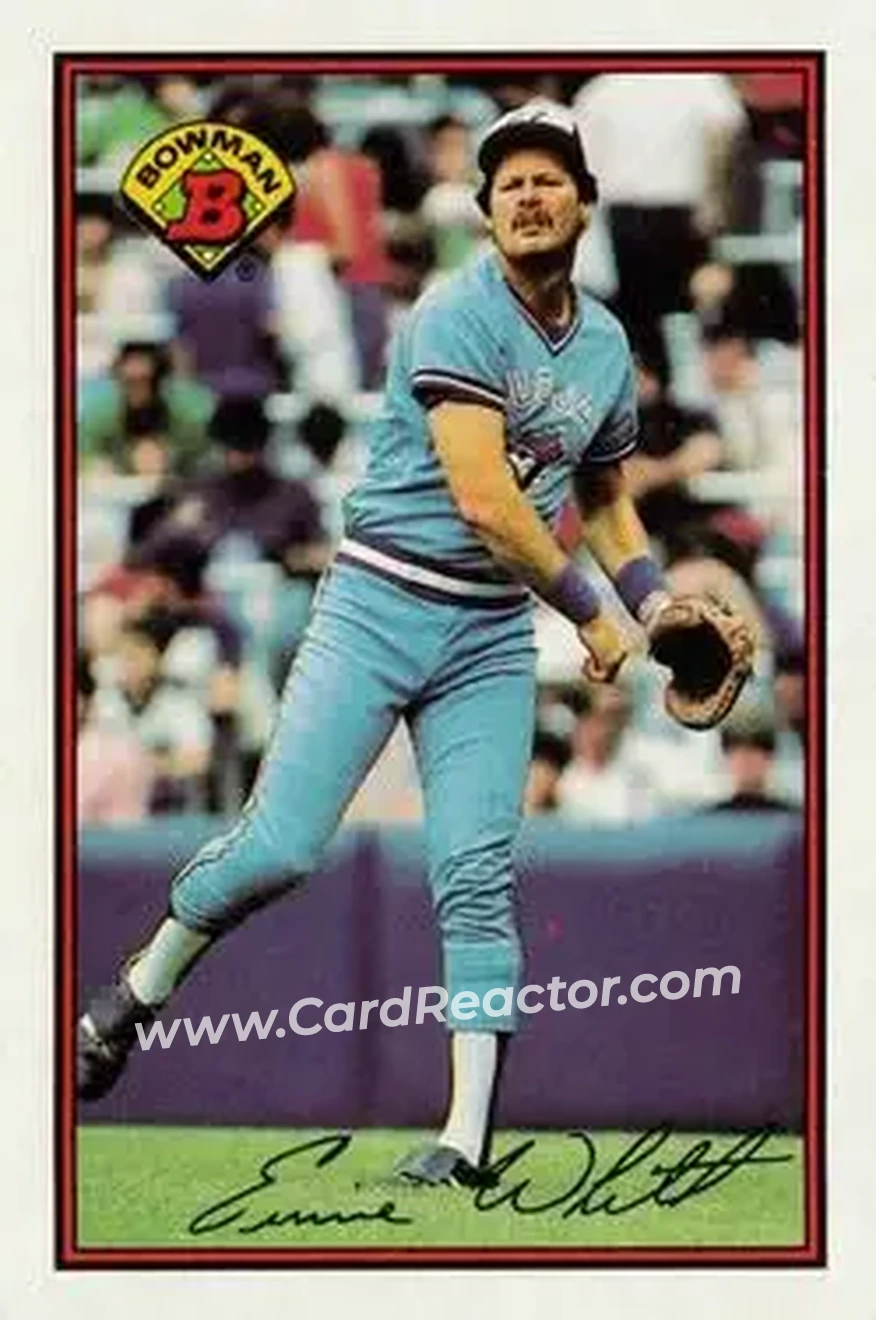 1989 Bowman #248 - Ernie Whitt - Toronto Blue Jays - Front