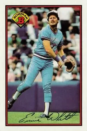1989 Bowman #248 - Ernie Whitt - Toronto Blue Jays