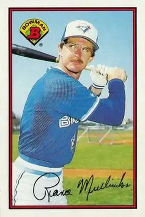 1989 Bowman #250 - Rance Mulliniks - Toronto Blue Jays 1989 Bowman #250 - Rance Mulliniks - Toronto Blue Jays
