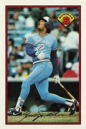 1989 Bowman #256 - Jorge Bell - Toronto Blue Jays