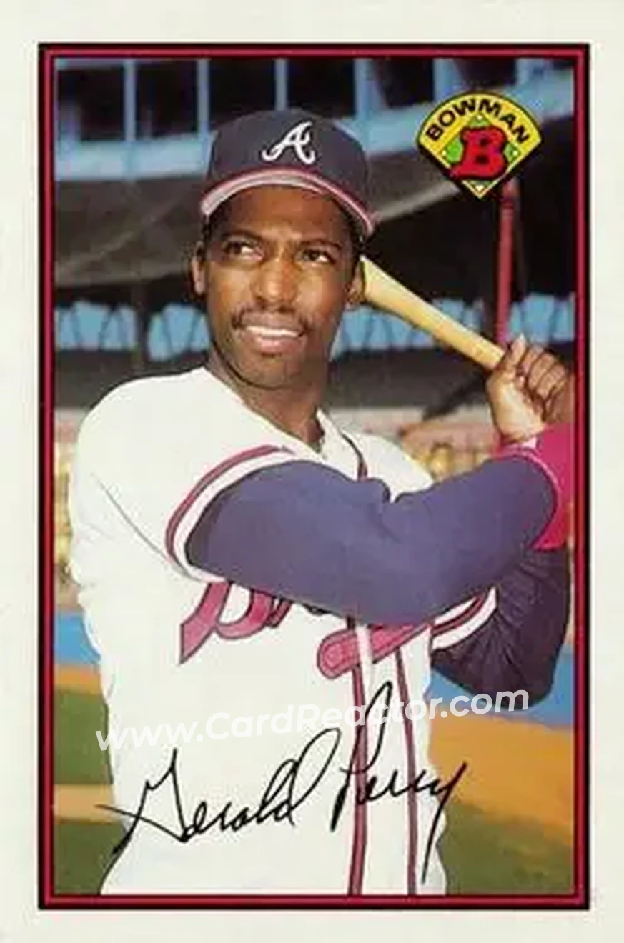 1989 Bowman #273 - Gerald Perry - Atlanta Braves - Front
