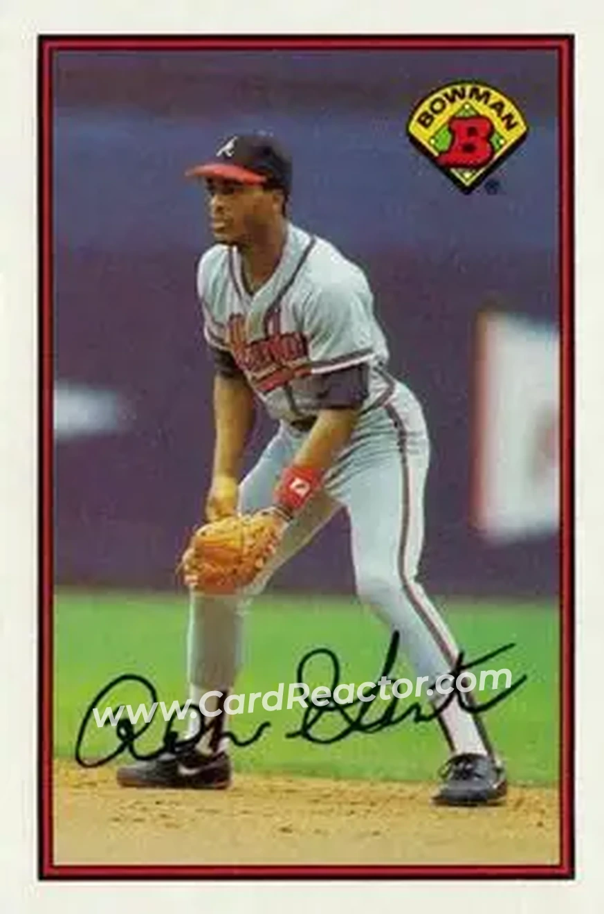 1989 Bowman #274 - Ron Gant - Atlanta Braves - Front 1989 Bowman #274 - Ron Gant - Atlanta Braves - Front
