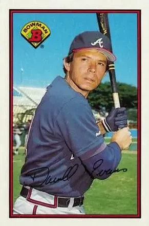 1989 Bowman #275 - Darrell Evans - Atlanta Braves 1989 Bowman #275 - Darrell Evans - Atlanta Braves
