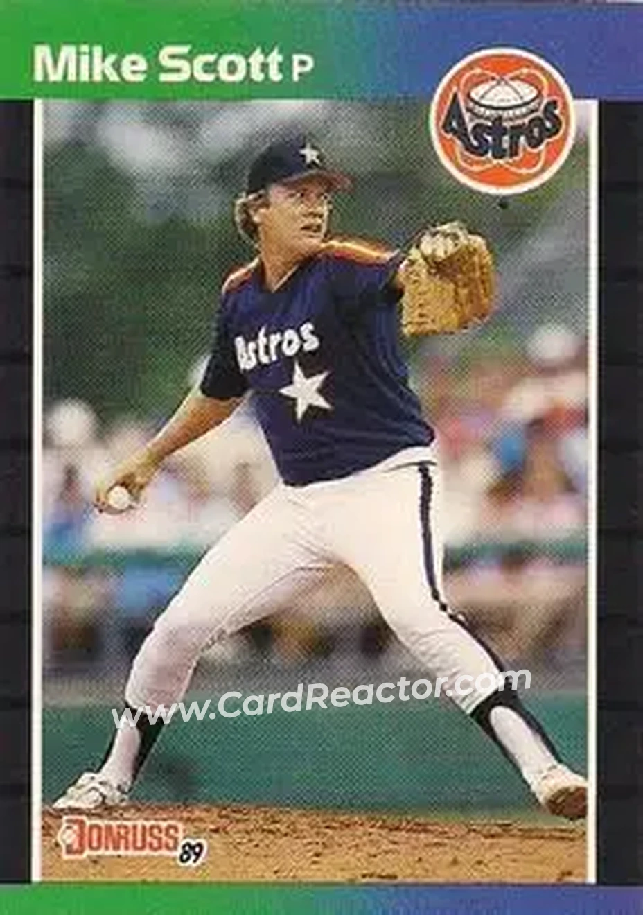 1989 Donruss #69 - Mike Scott - Houston Astros - Front