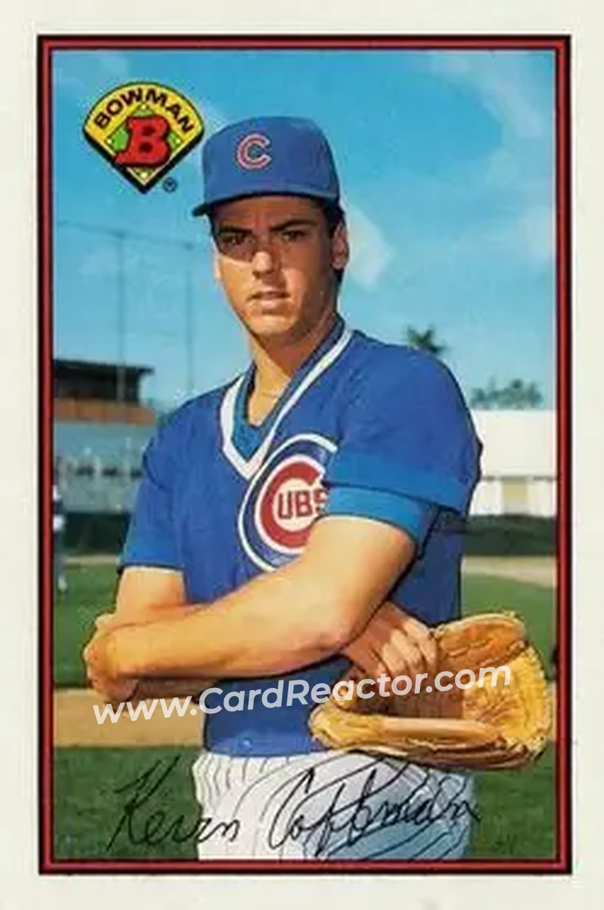 1989 Bowman #282 - Kevin Coffman - Chicago Cubs - Front
