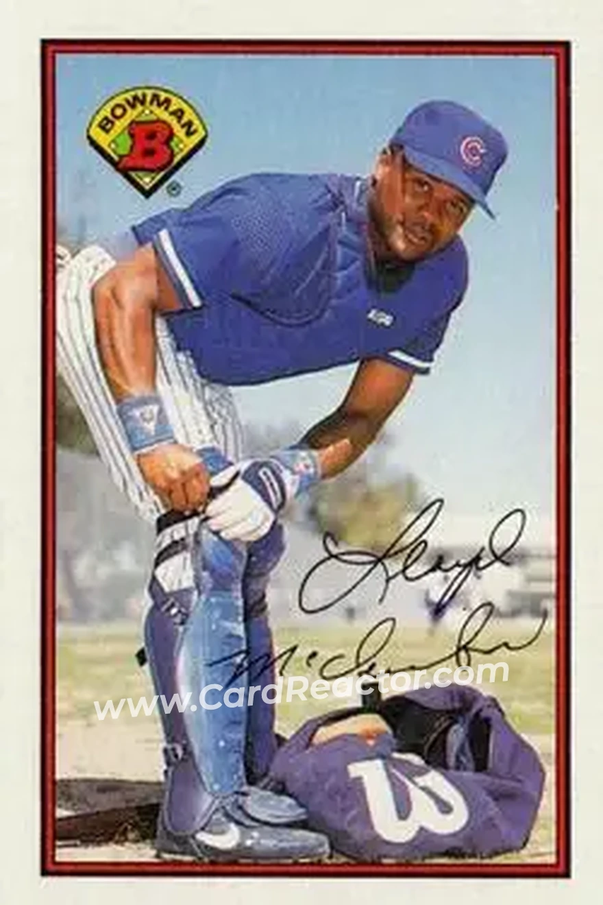1989 Bowman #287 - Lloyd McClendon - Chicago Cubs - Front