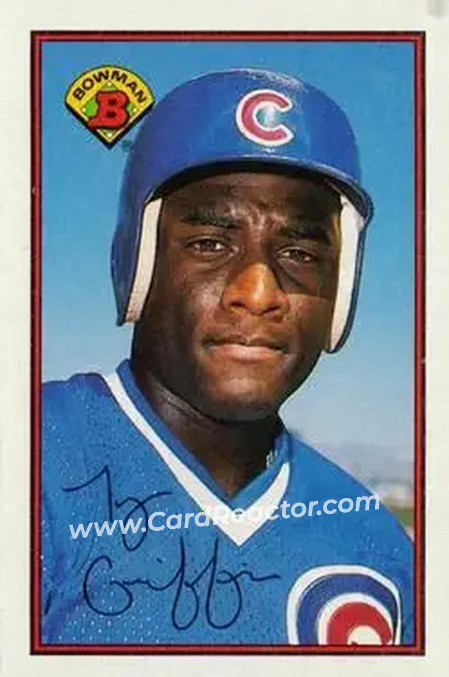 1989 Bowman #289 - Ty Griffin - Chicago Cubs - Front
