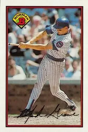 1989 Bowman #291 - Mark Grace - Chicago Cubs