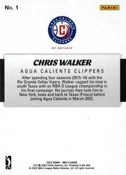 Back of Chris Walker