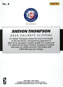 Back of Shevon Thompson
