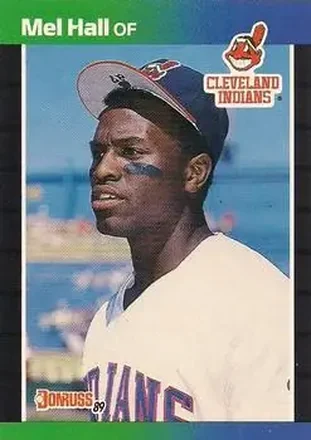 1989 Donruss #73 - Mel Hall - Cleveland Indians