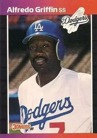 1989 Donruss #79 - Alfredo Griffin - Los Angeles Dodgers 1989 Donruss #79 - Alfredo Griffin - Los Angeles Dodgers