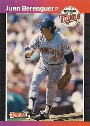 1989 Donruss #81 - Juan Berenguer - Minnesota Twins