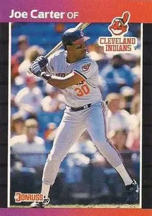 1989 Donruss #83 - Joe Carter - Cleveland Indians