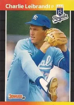1989 Donruss #89 - Charlie Leibrandt - Kansas City Royals