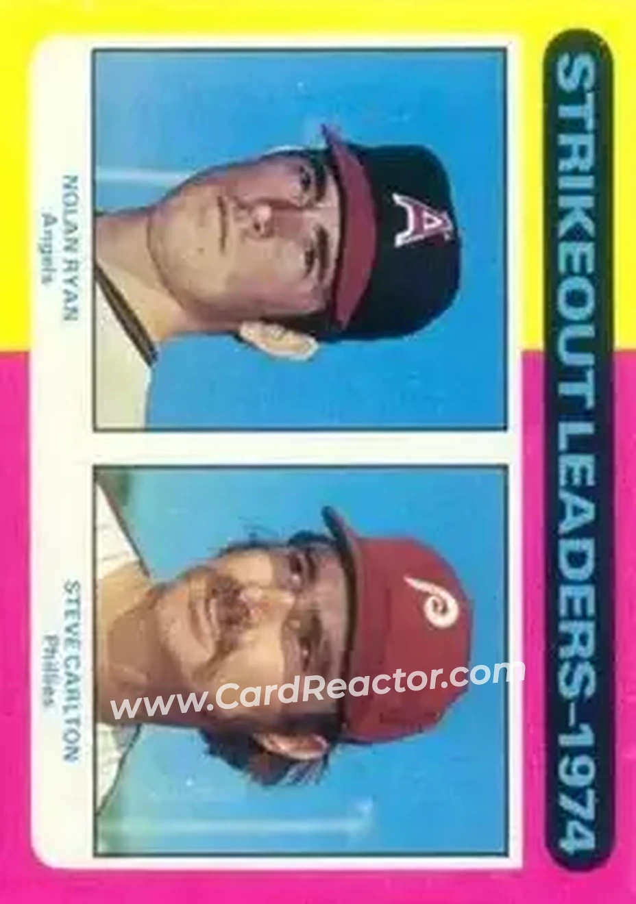 1975 Topps #312 - Card #312 - Front