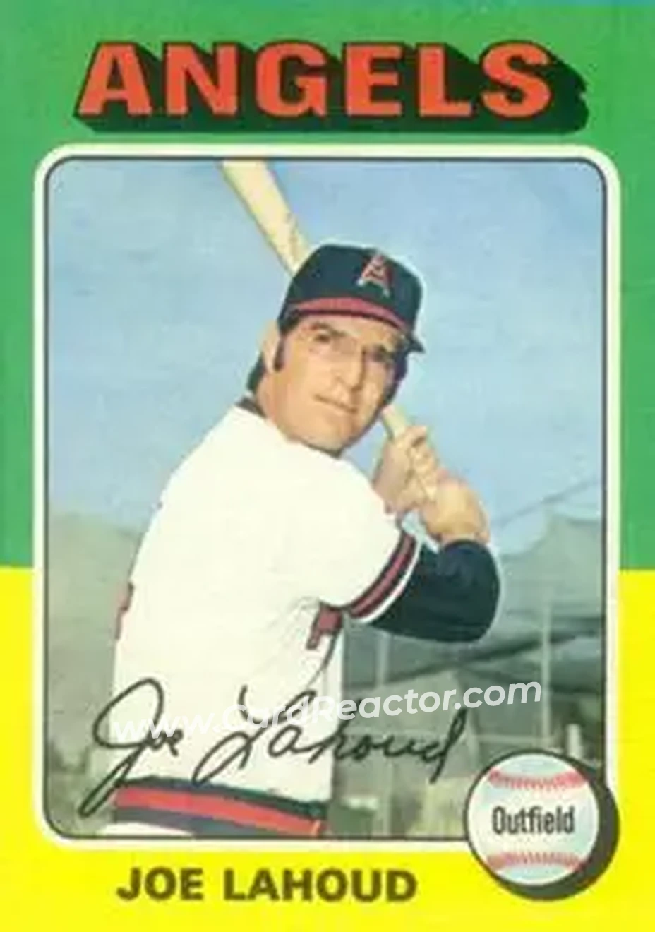 1975 Topps #317 - Joe Lahoud - California Angels - Front
