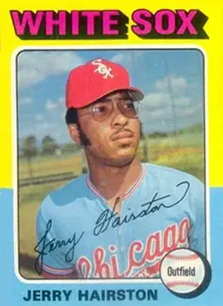 1975 Topps #327 - Jerry Hairston - Chicago White Sox 1975 Topps #327 - Jerry Hairston - Chicago White Sox