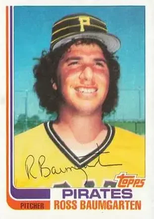 1982 Topps Traded #3T - Ross Baumgarten - Pittsburgh Pirates