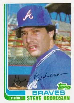 1982 Topps Traded #4T - Steve Bedrosian - Atlanta Braves