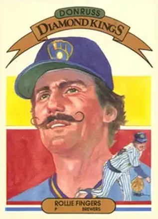 1983 Donruss #2 - Rollie Fingers - Milwaukee Brewers