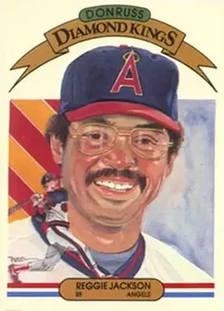 1983 Donruss #3 - Reggie Jackson (b.1946 OF) - California Angels