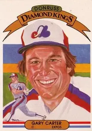 1982 Donruss #2 - Gary Carter - Montreal Expos