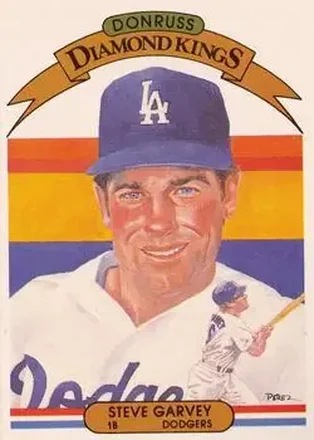1982 Donruss #3 - Steve Garvey - Los Angeles Dodgers