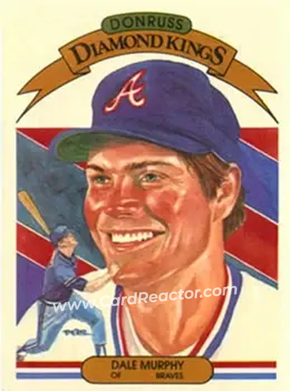 1983 Donruss #12 - Dale Murphy - Atlanta Braves - Front